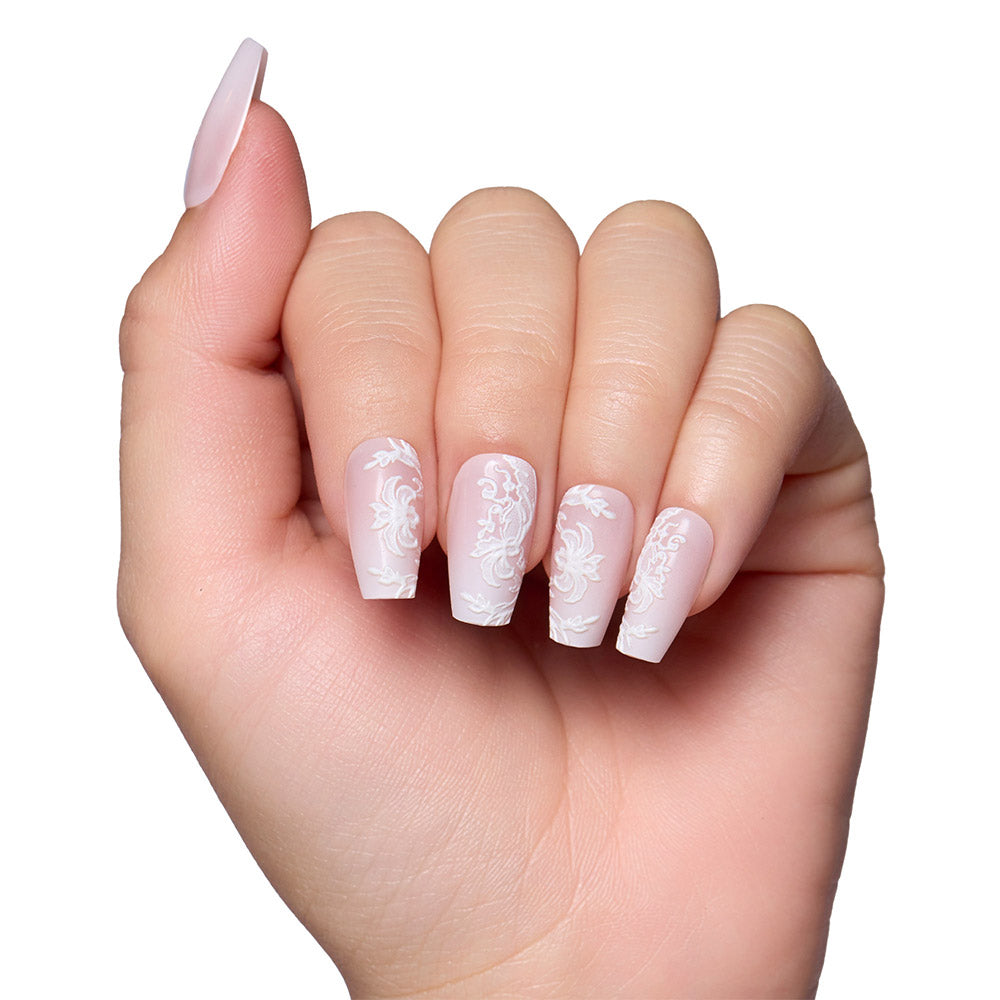 Floral Lace Nails That Shine in 2025