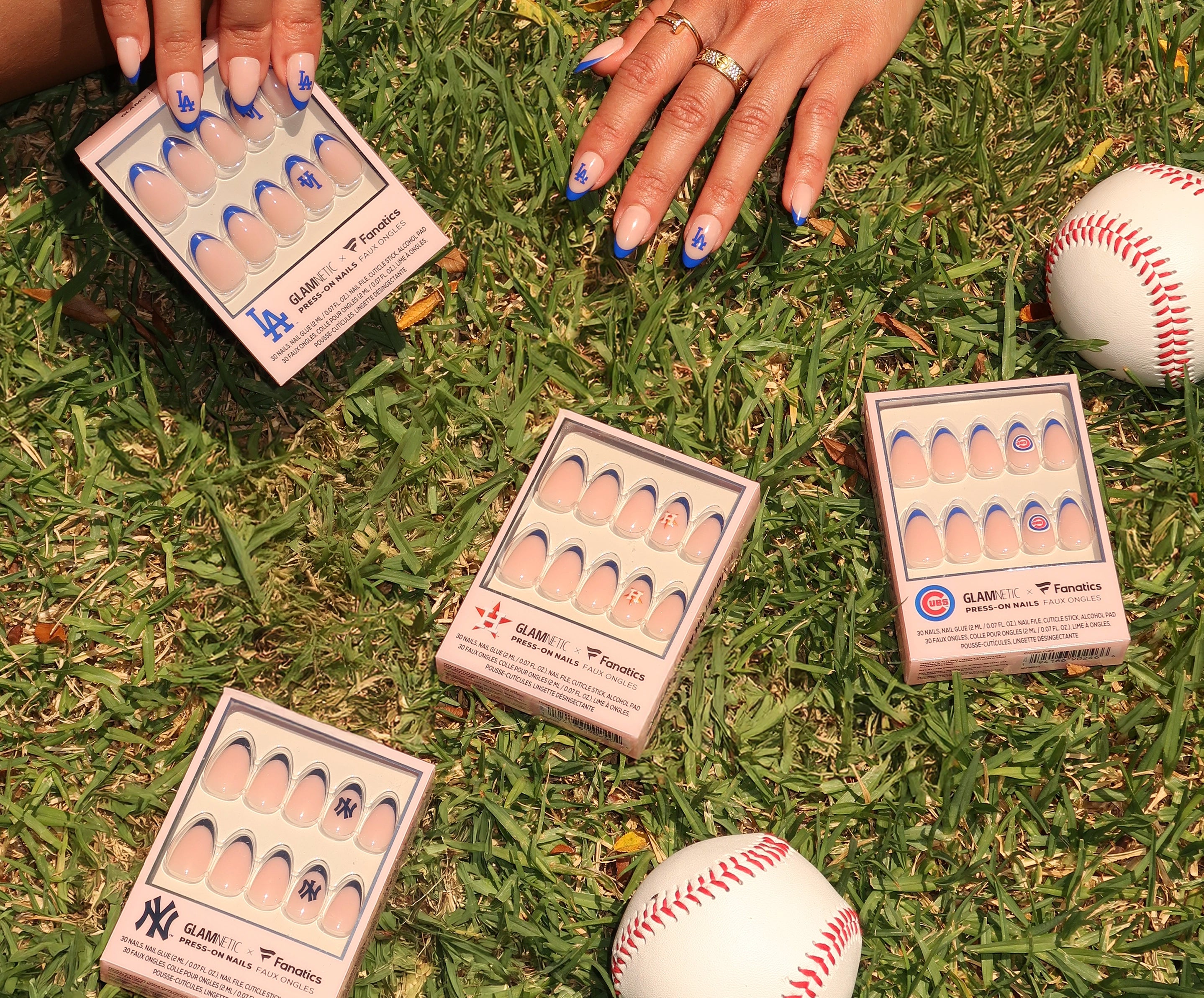 Image  - Colección MLB de Glamnetic x Fanatics
