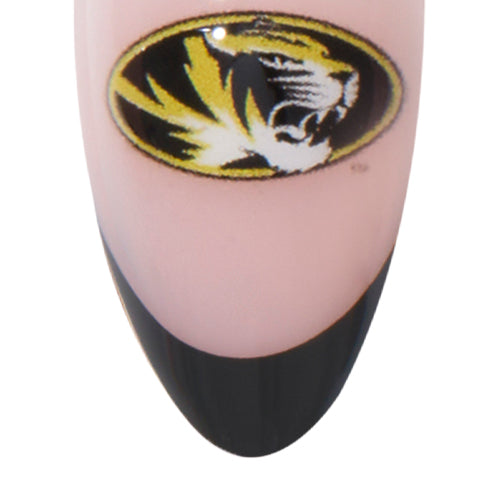 Missouri Tigers Press-On Nail Set