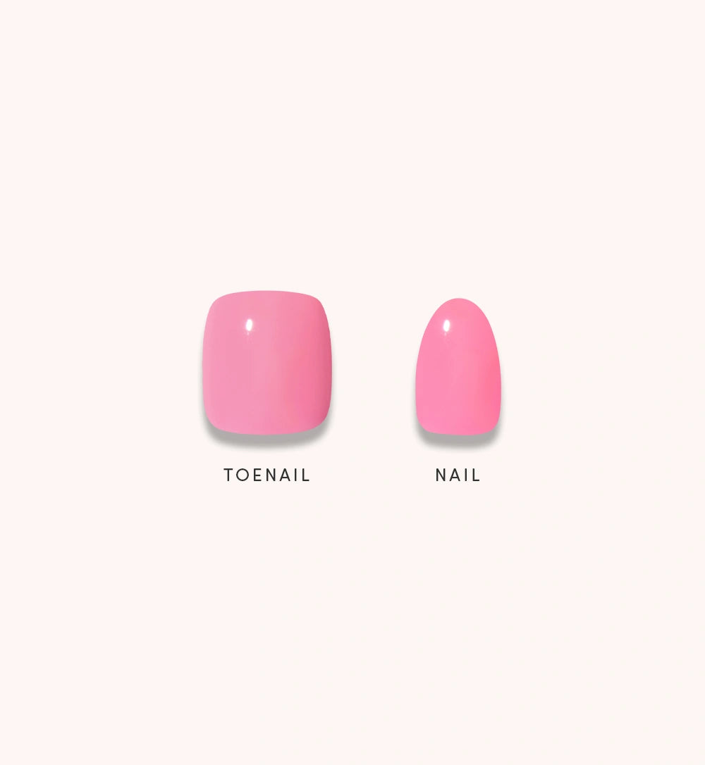 Hot Pink Mani &amp; Pedi