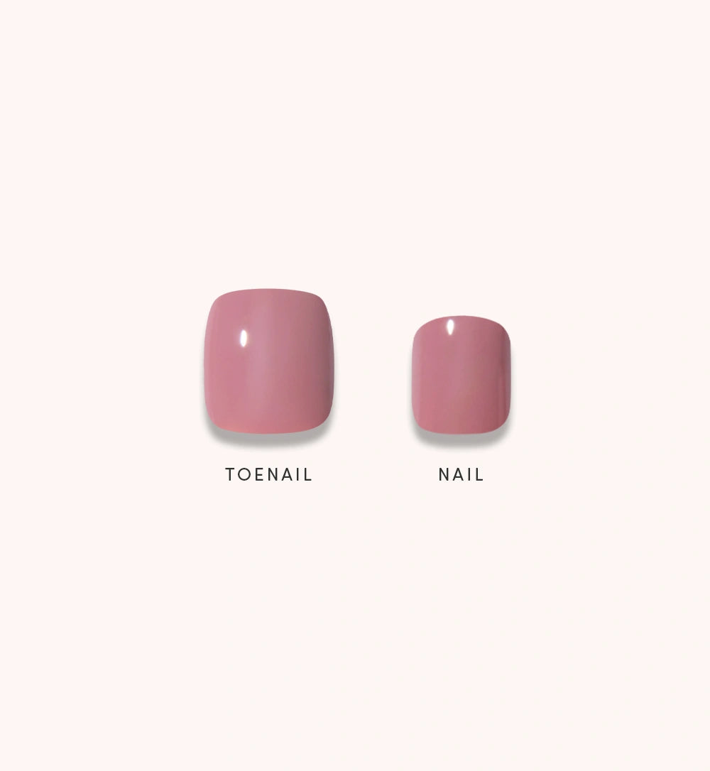 Muted Blush Mauve Mani &amp; Pedi Bundles