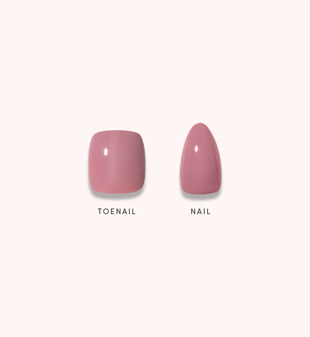 Muted Blush Mauve Mani &amp; Pedi Bundles
