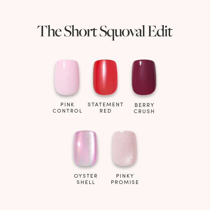 The Short Squoval Edit variant