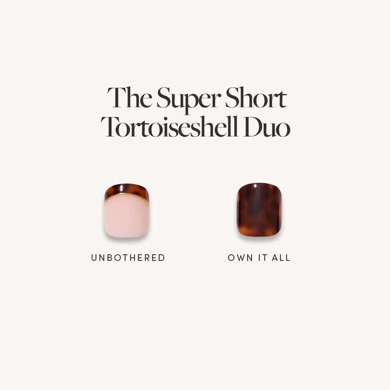 The Super Short Tortoiseshell Duo
