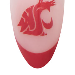Washington State Cougars Press-On Nail Set