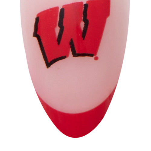 Wisconsin Badgers Press-On Nail Set