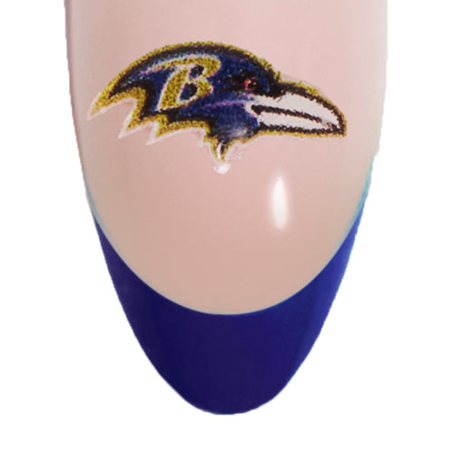 Baltimore Ravens Press-On Nail Set variant