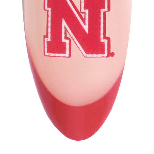 Juego de uñas a presión de los Nebraska Cornhuskers