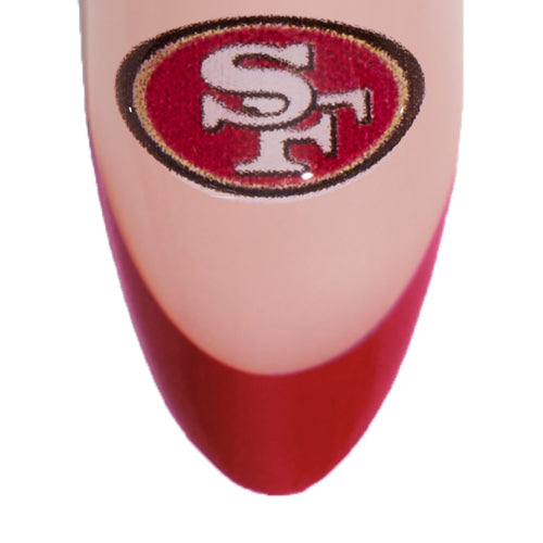 San Francisco 49ers Press-On Nail Set