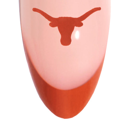 Juego de uñas a presión Texas Longhorns